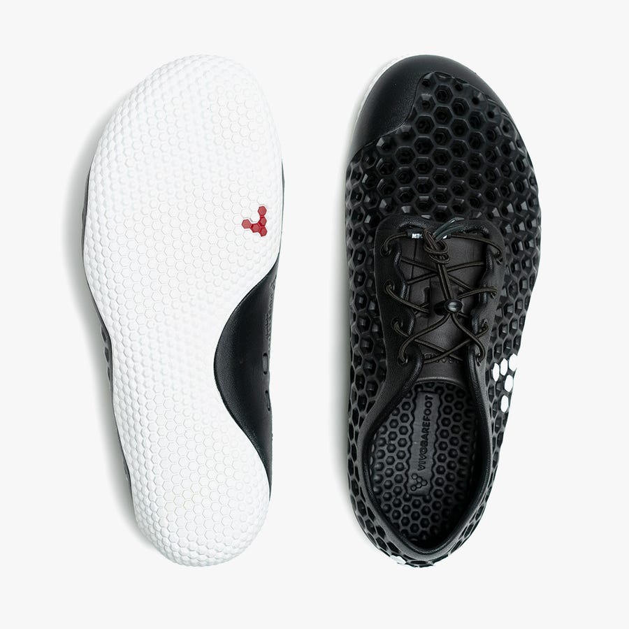 Vivobarefoot Ultra III Bloom Løbesko Dame Sort | Danmark 0121JPQJ